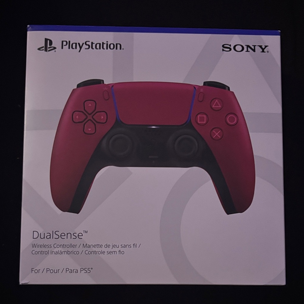 Sony PlayStation DualSense Controller - Red and Black
